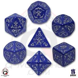 Some pretty purple polyhedral dice